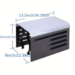 Adjustable ABS Pool Pump Cover Protects Motor from UV & Rusting