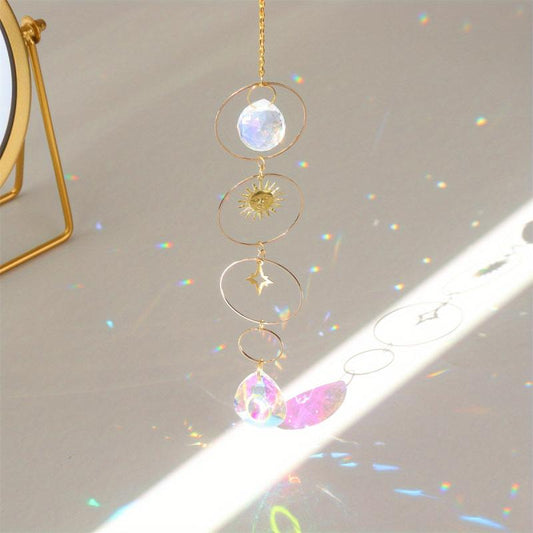 Crystal Sun Catcher Wind Chime - Add Sparkle to Your Home