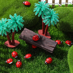 Set of 50 Cute Ladybug Ornaments for Charming Home Decor