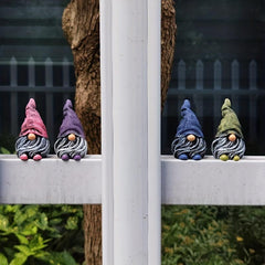 Garden Gnome Resin Statue Home Decoration Outdoor Decor