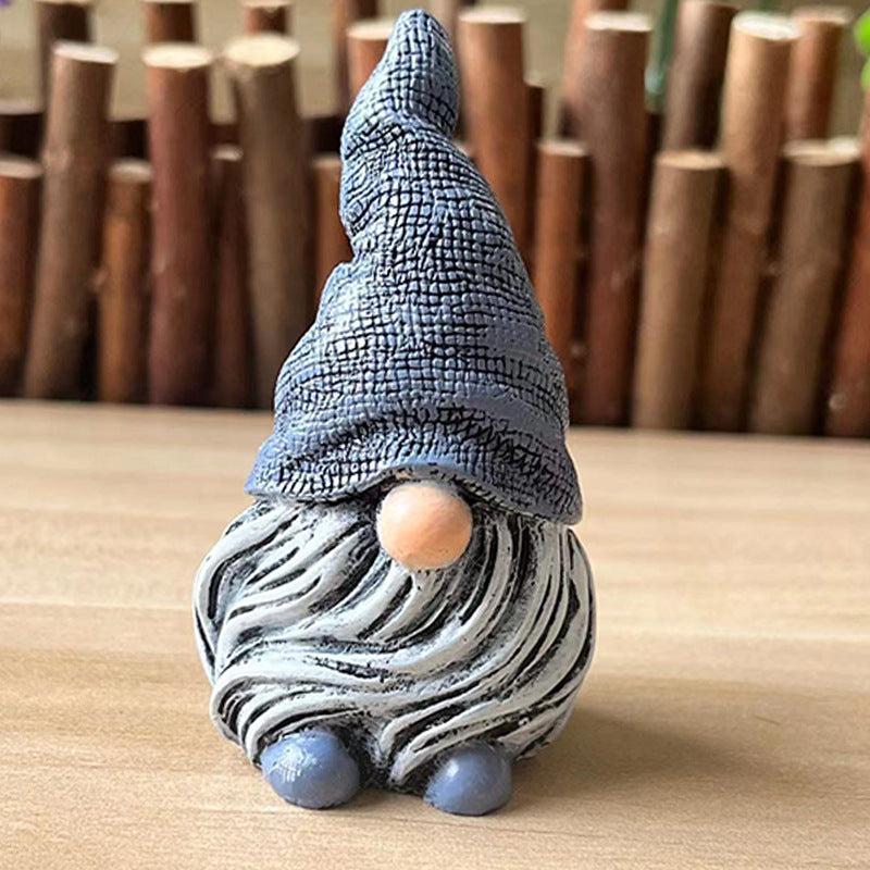 Garden Gnome Resin Statue Home Decoration Outdoor Decor