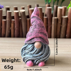 Garden Gnome Resin Statue Home Decoration Outdoor Decor