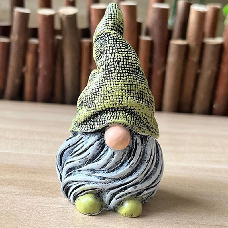 Garden Gnome Resin Statue Home Decoration Outdoor Decor