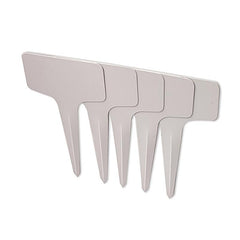 50pcs Plastic Plant Labels T-shaped Waterproof Tags