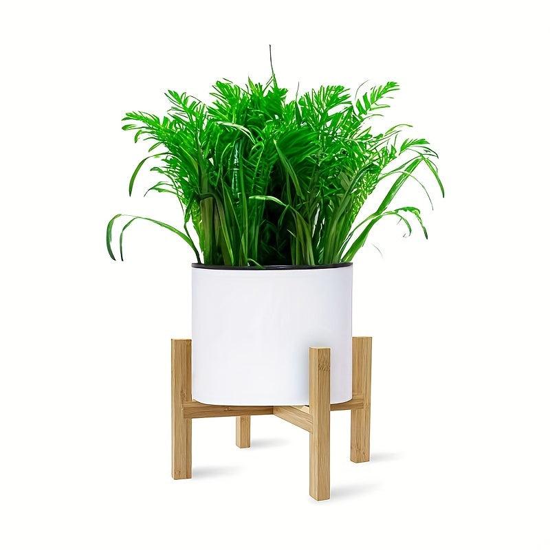 Bamboo Flower Holder Pot Holder Nordic Floor Stand Rack Balcony
