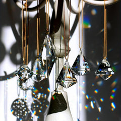 Crystal Suncatcher Hanging Ball Pendant Prism Rainbow Maker Window Decor