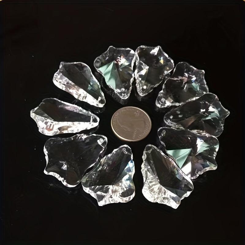 2pcs Crystal Pendant 38mm Sunlight Catcher Glass Chandelier DIY Hanging Pendant