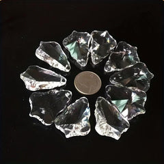 2pcs Crystal Pendant 38mm Sunlight Catcher Glass Chandelier DIY Hanging Pendant
