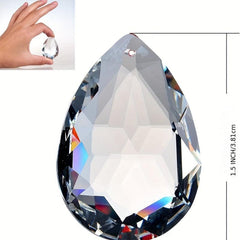 2pcs Crystal Pendant 38mm Sunlight Catcher Glass Chandelier DIY Hanging Pendant