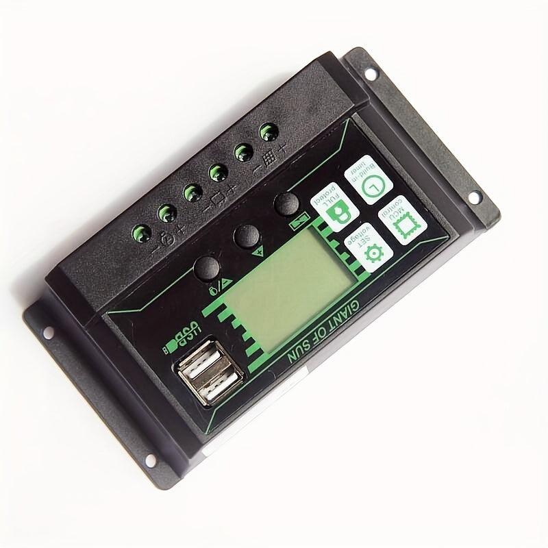 Solar Charge Controller 30A 20A 10A 12V 24V Auto