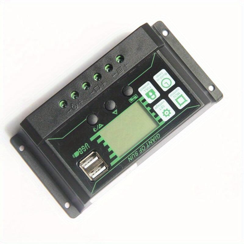 Solar Charge Controller 30A 20A 10A 12V 24V Auto