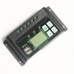 Solar Charge Controller 30A 20A 10A 12V 24V Auto