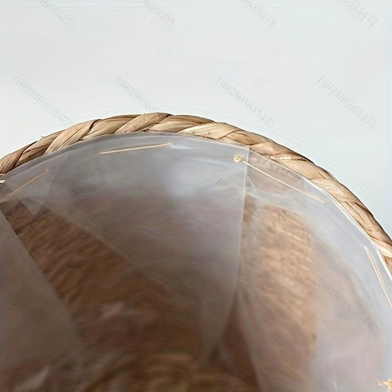 Seagrass Jute Rope Plant Basket Indoor Outdoor Hand Woven Modern Flower Pot