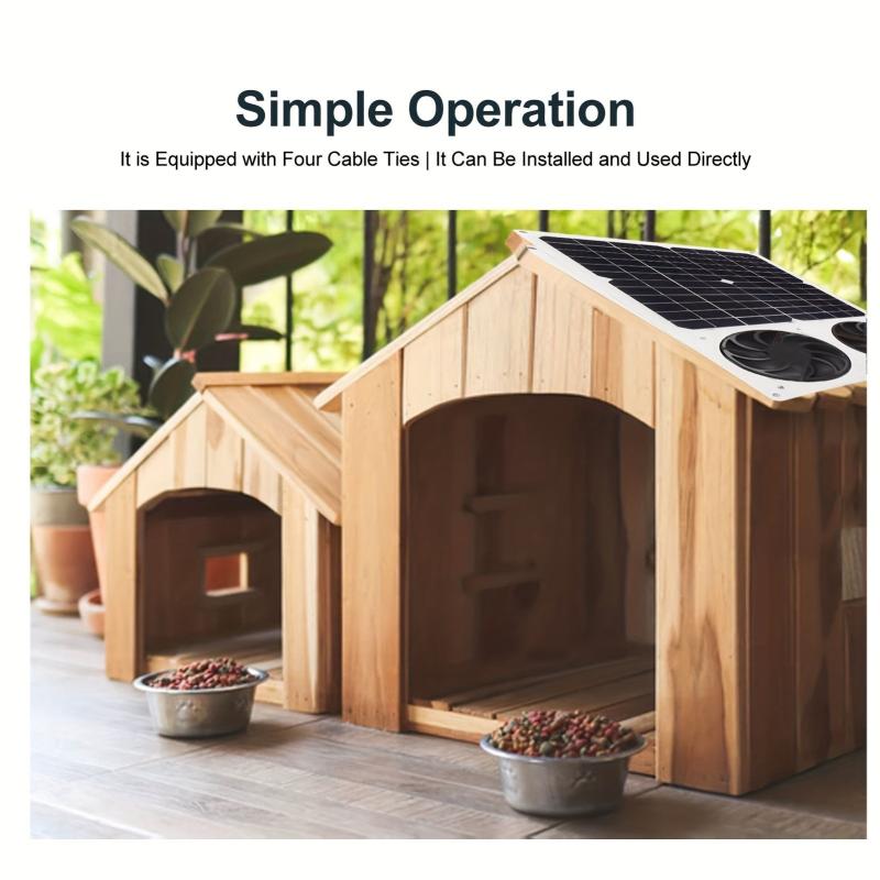 12W Solar Air Purification Exhaust Fan Kitchen Bathroom Universal
