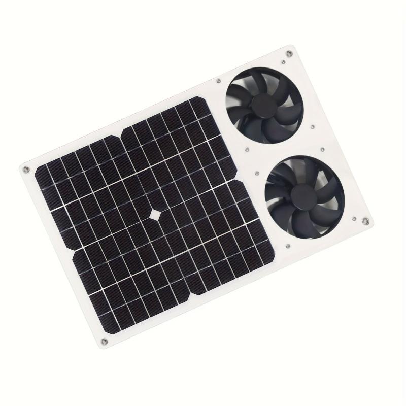 12W Solar Air Purification Exhaust Fan Kitchen Bathroom Universal
