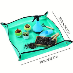 Square Transplanting Pad for Indoor Gardening