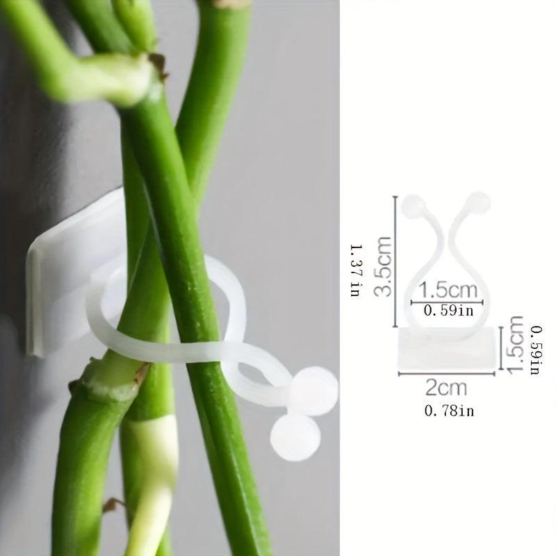 10pcs Garden Wall Plants Climber Vine Sticky Wall Clips