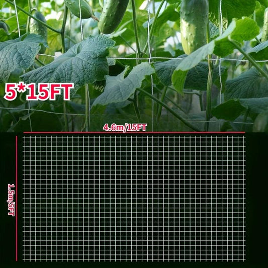 Heavy Duty Polyester Plant Trellis Netting 4ft x 8ft or 5ft x 15ft