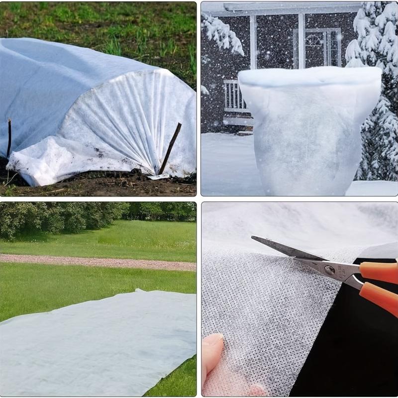 Reusable Frost Cover for Garden Protection: Keep Birds & Insects Out