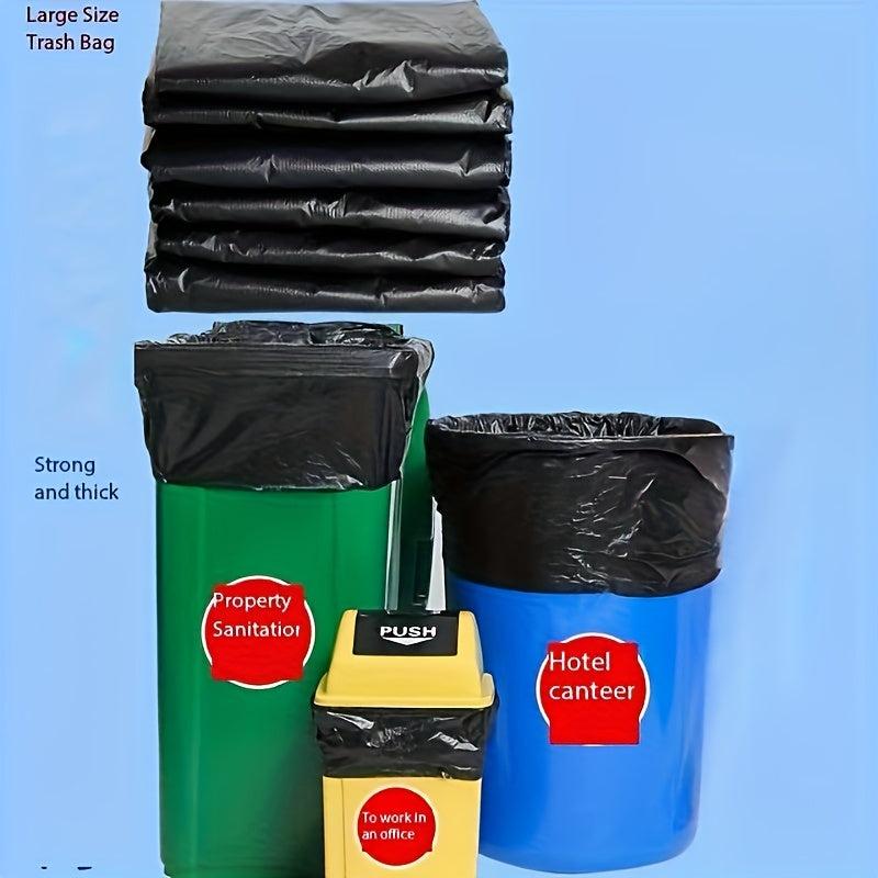 100pcs Large Garbage Bags Thickened Sanitation Commercial Kitchen