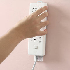 Plug Fixing Device Wall Mounted No Marks No Punching Wire Buckle