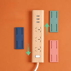 Plug Fixing Device Wall Mounted No Marks No Punching Wire Buckle