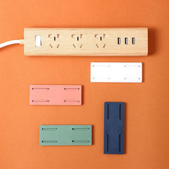 Plug Fixing Device Wall Mounted No Marks No Punching Wire Buckle