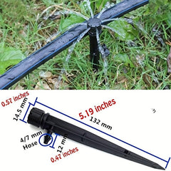 50pcs 360 Adjustable Irrigation Drippers for Gardens