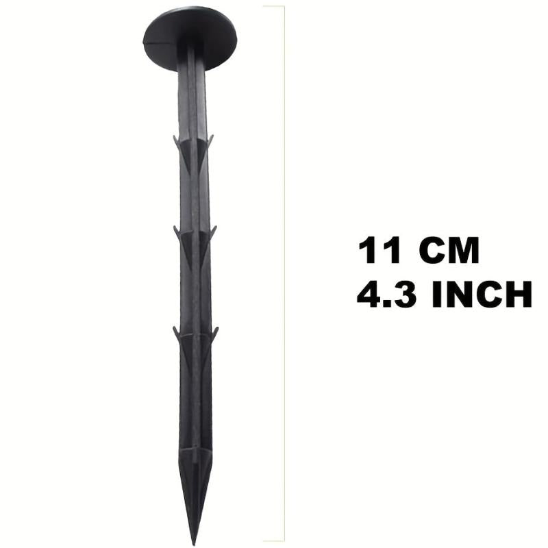 20pcs Landscape Plastic Stakes Ground Nail Yard Garden Stakes