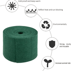 65ft Winter Tree Protector Wraps Keep Trees Warm & Moisturized