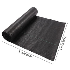 Heavy Duty Landscape & Weed Barrier Fabric 3'x9'