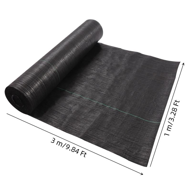 Heavy Duty Landscape & Weed Barrier Fabric 3'x9'