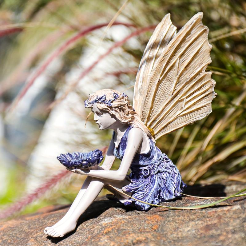 Fairy Resin Statue For Outdoor Garden Decor