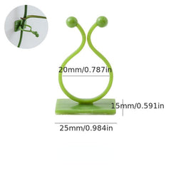 20pcs Large Plant Climbing Wall Self-adhesive Fastener Rattan Hook