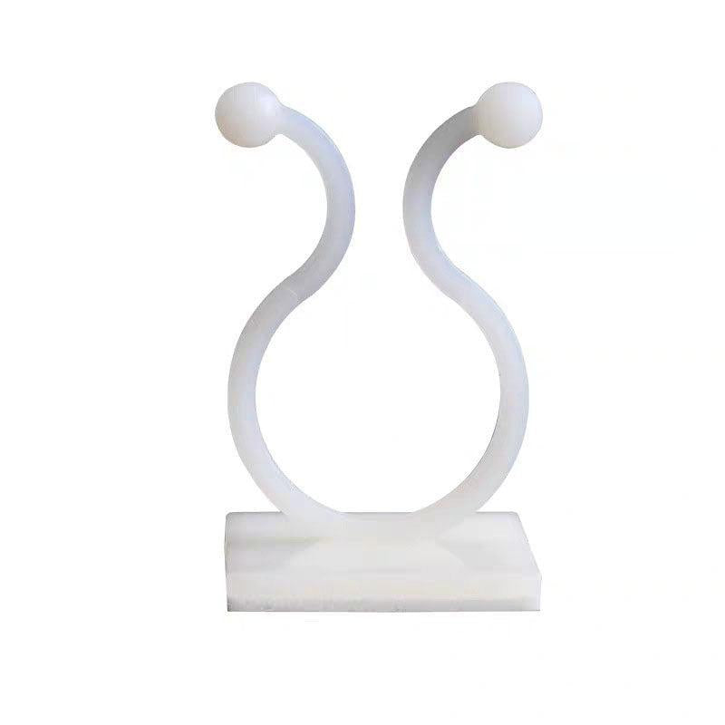 20pcs Large Plant Climbing Wall Self-adhesive Fastener Rattan Hook