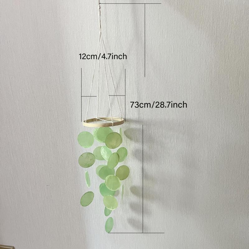 Natural Seashell Wind Chime Home Decor Hanging Ornament
