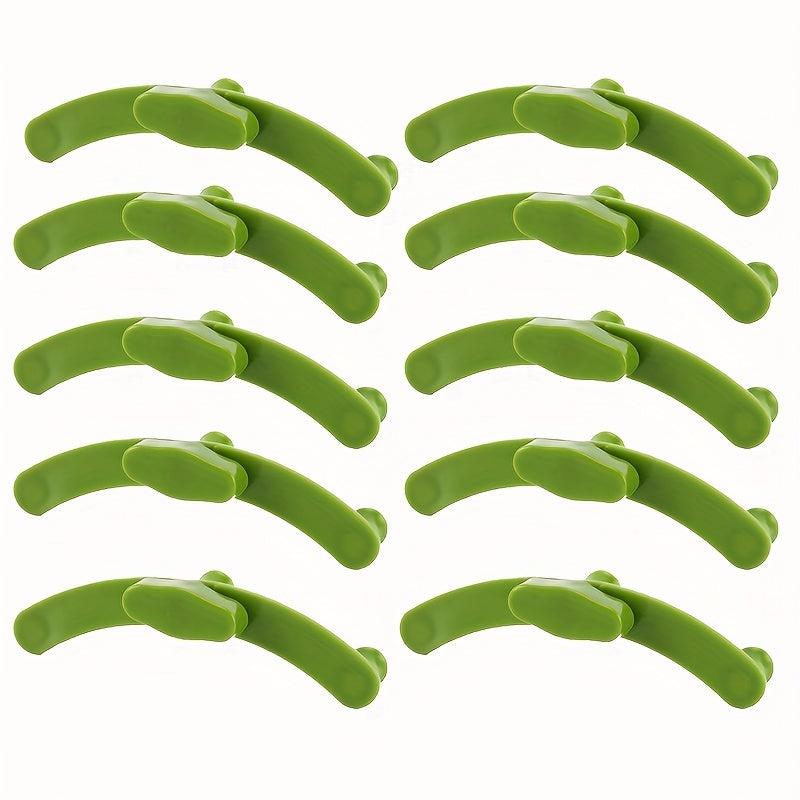 Adjustable Plant Support Clamp Seeder Bracket Tool - Pack of 10