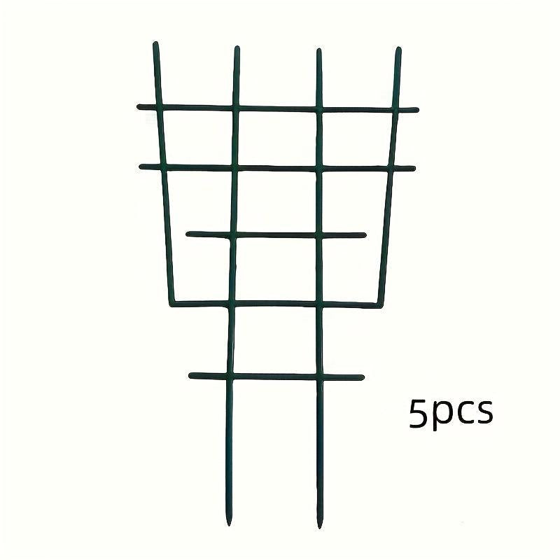1pc Green Plastic Plant Support Frame for Garden Climbing Vines