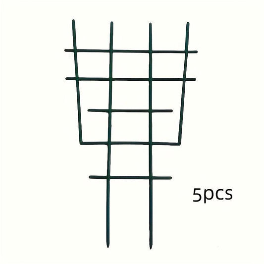 1pc Green Plastic Plant Support Frame for Garden Climbing Vines