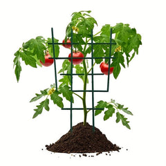 1pc Green Plastic Plant Support Frame for Garden Climbing Vines