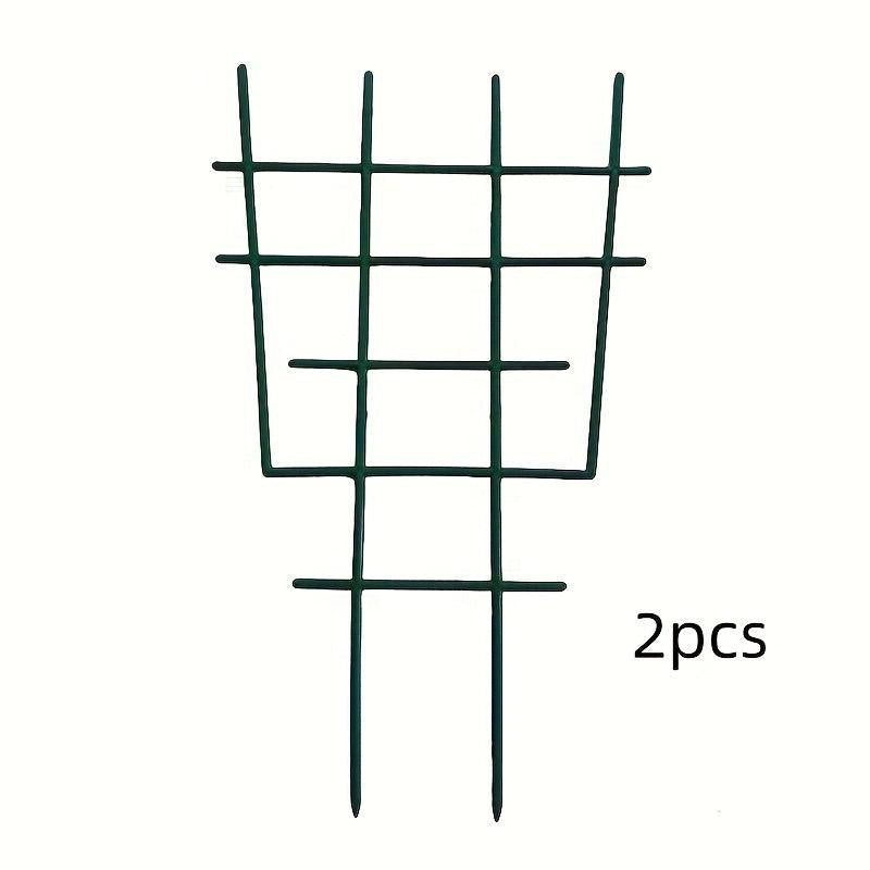 1pc Green Plastic Plant Support Frame for Garden Climbing Vines