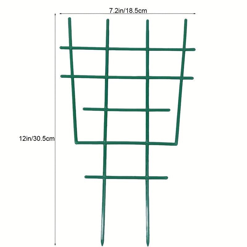 1pc Green Plastic Plant Support Frame for Garden Climbing Vines