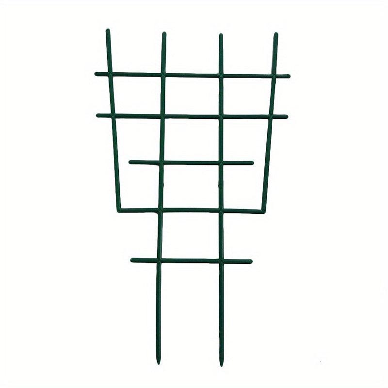1pc Green Plastic Plant Support Frame for Garden Climbing Vines
