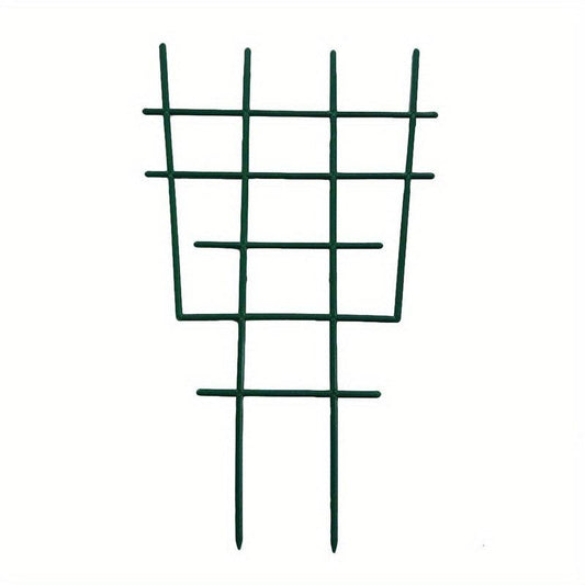 1pc Green Plastic Plant Support Frame for Garden Climbing Vines