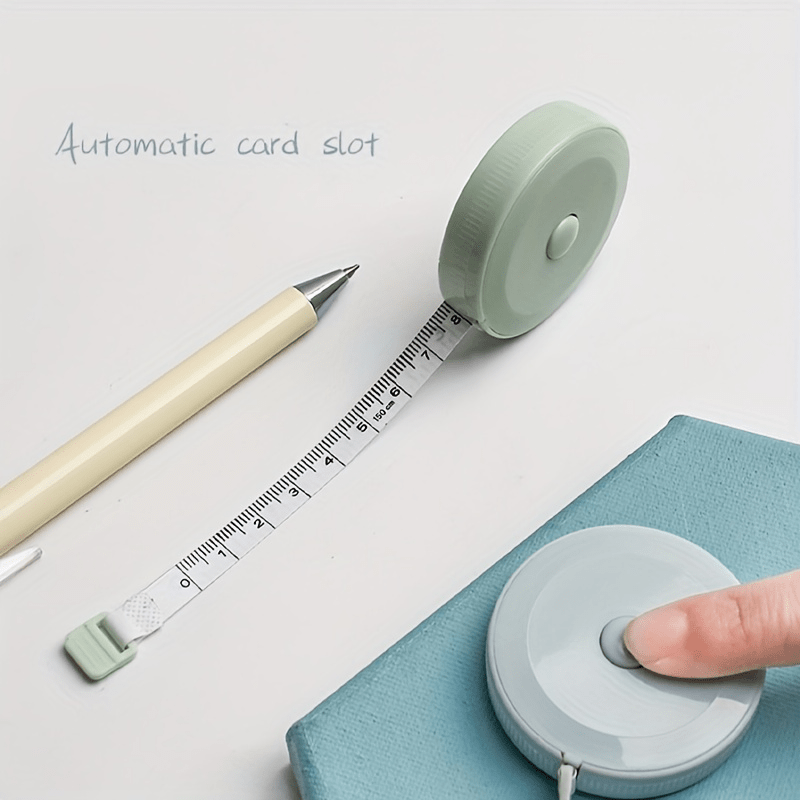 150cm Retractable Ruler Student Height Centimeter Inch Roll Tapes Sewing Tool