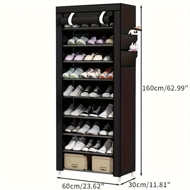 Large Shoe Rack for Home Office Storage Easy Installation Dormitory Shoe Storage