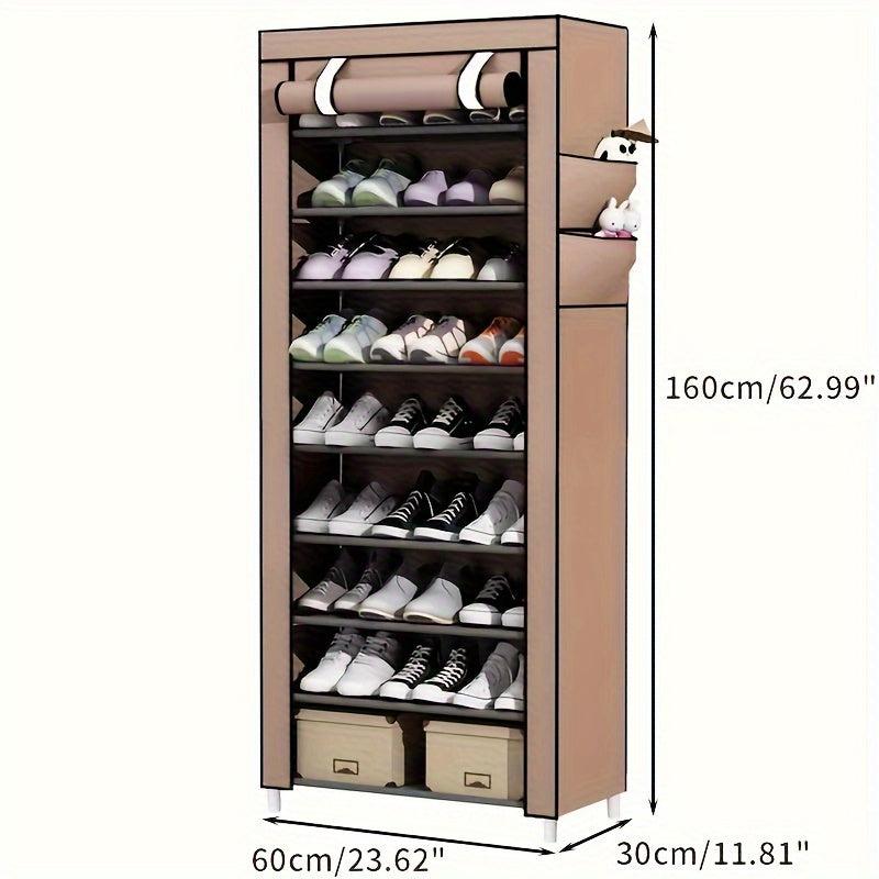 Large Shoe Rack for Home Office Storage Easy Installation Dormitory Shoe Storage