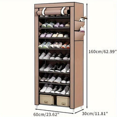Large Shoe Rack for Home Office Storage Easy Installation Dormitory Shoe Storage