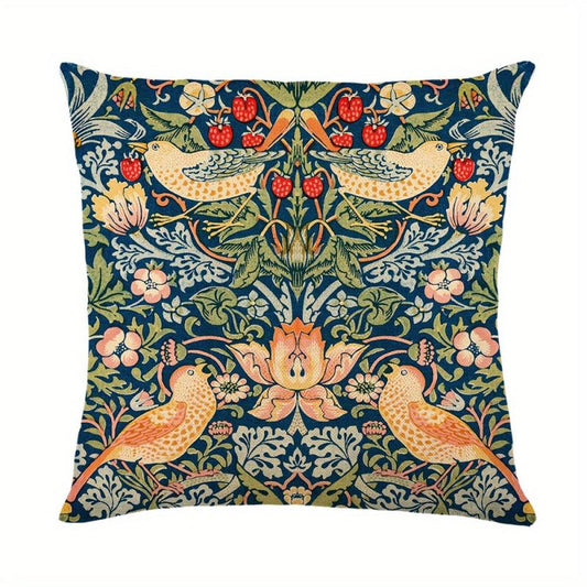 Bohemian Style Throw Pillow Case Colorful Cushion Cover 100% Polyester 44.96x44