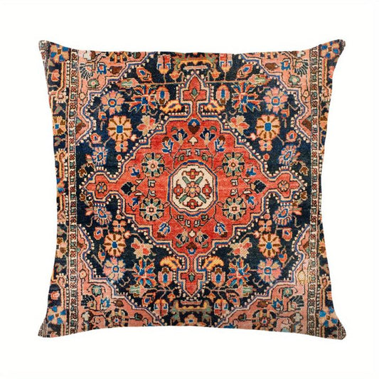 Bohemian Style Throw Pillow Case Colorful Cushion Cover 100% Polyester